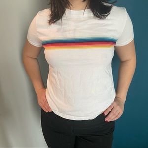 Rainbow tee